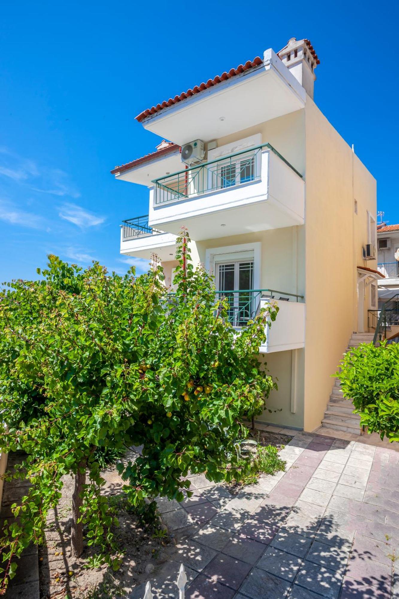 Aris Luxury Apartments Pefkochori Extérieur photo